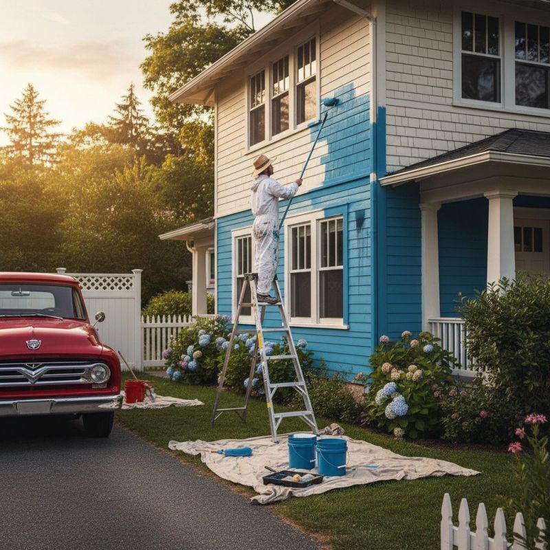 Exterior Trim Painting