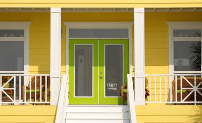 Vibrant Front Door