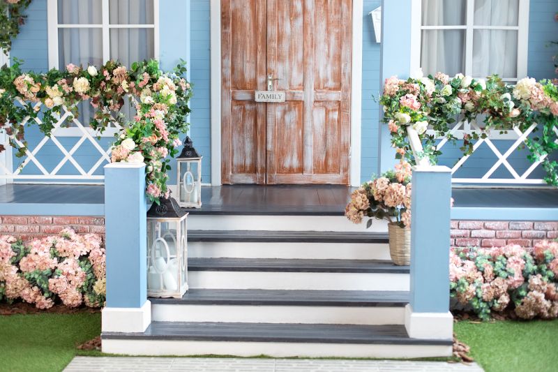 Painting of Porch and Steps