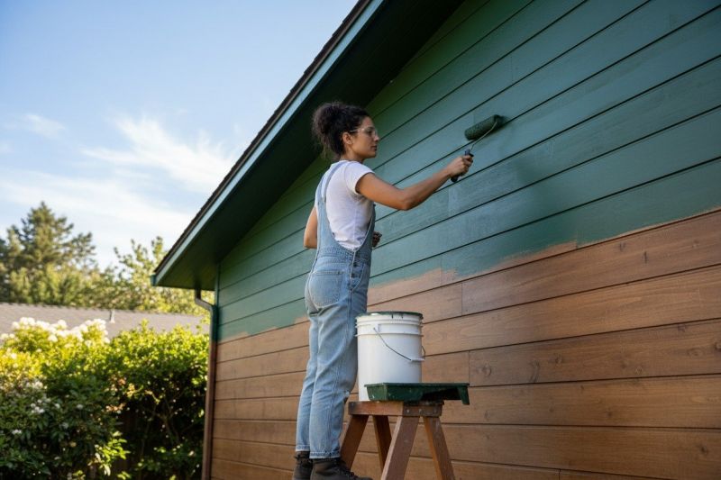 Outdoor Stairs Painting in Boulder, CO